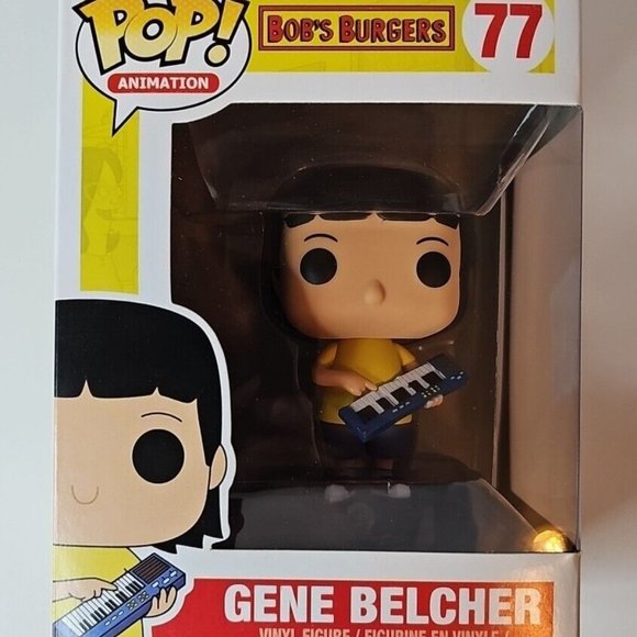 Funko POP! Bob's Burgers Gene Belcher #77 Vaulted Retired Vinyl Animation! - Picture 1 of 6